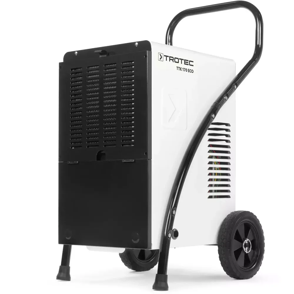 Осушитель воздуха TROTEC TTK 170 ECO мобильный - [до 52 л. за сутки / для S≈90 м²]