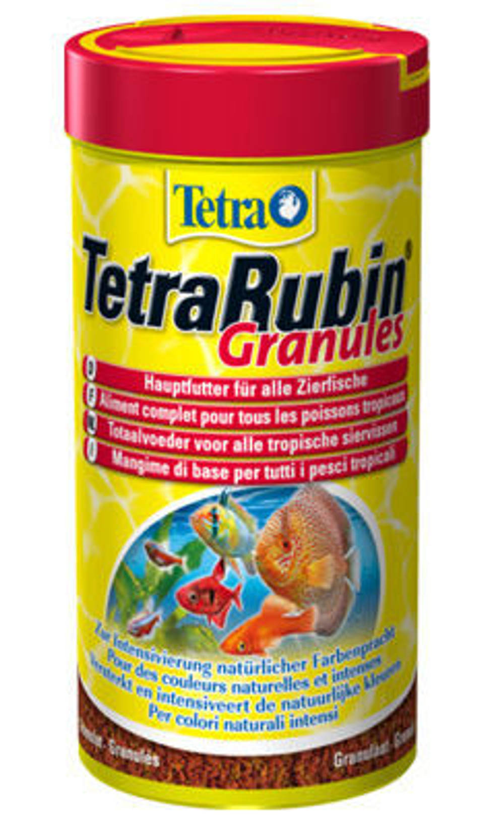 Tetra Rubin Granules корм в гранулах для улучшения окраса всех видов рыб 250 мл