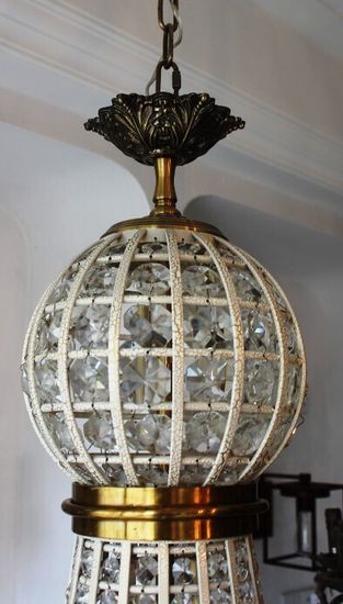 Люстра 19th c. French Empire Crystal D56