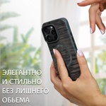 Дизайнерский чехол для IPHONE 15 PRO MAX с поддержкой беспроводной зарядки