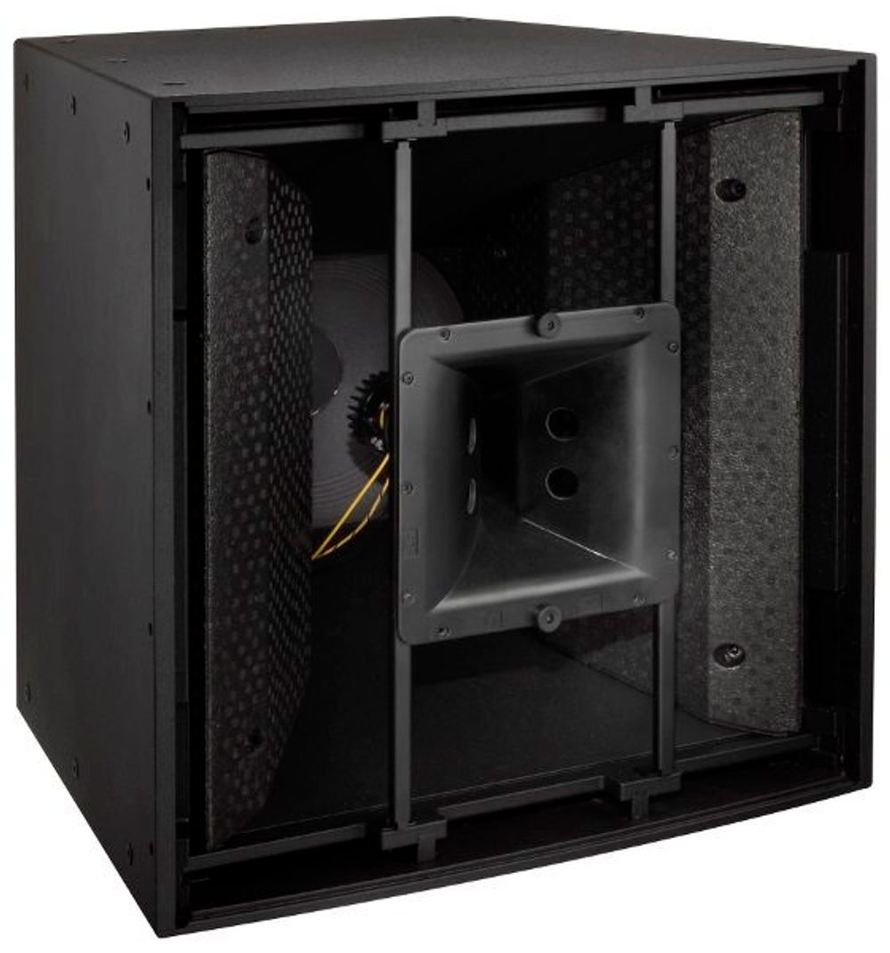 Electro-Voice EVH-1152S/64-BLK Двухполосный коаксиальный громкоговоритель. 15'. 8 Ом, 500/2000W. '60° x 40°, SPL MAX 139 dB.