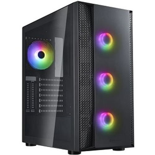 Корпус Midi-Tower SilverStone FARA B1 Pro V2, ARGB, черный (SST-FAB1B-PRO-V2)