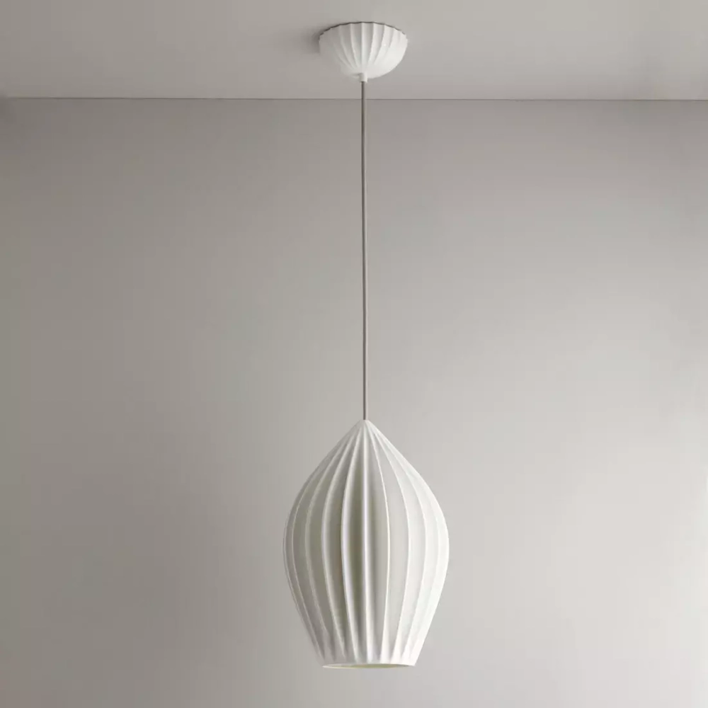 Подвесной светильник Original BTC Fin Extra Large Pendant, Sand and Taupe Braided Cable, FP571N