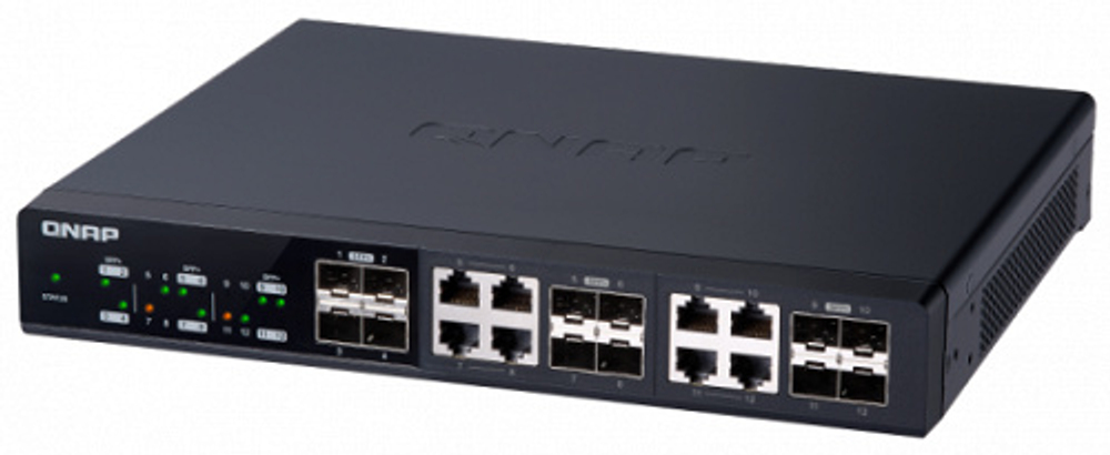 Коммутатор управляемый QNAP QSW-M1208-8C