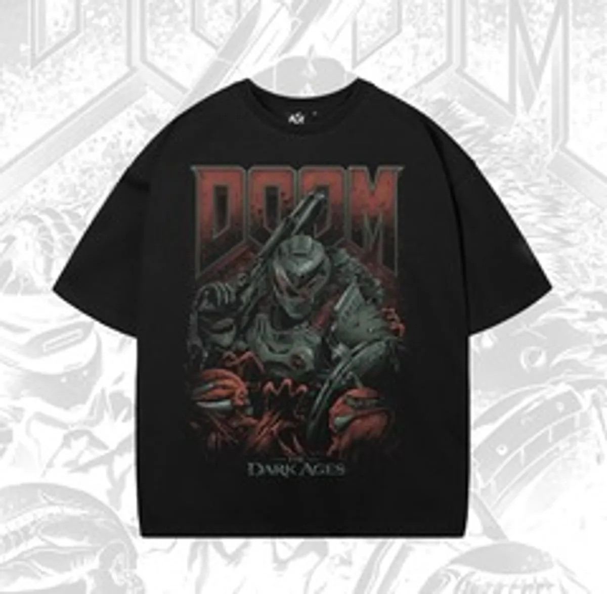 Футболка Оверсайз DOOM: Dark Ages - S
