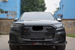 Решетка радиатора и губа переднего бампера в стиле RSQ7 для AUDI Q7 4M Рестайлинг 2019 - 2024 Ауди