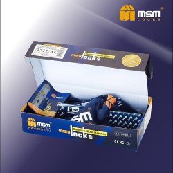 Ручки на планке MSM 429L PB/SB пол.латунь/мат.латунь