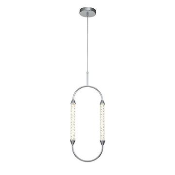 Подвесной светильник 8W 4000K V000027L 14005/1P Chrome хром Ellisse Indigo