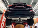 Выхлопная система с заслонками для Porsche CAYENNE 958.2 2015 - 2018 3.0T 3.6T