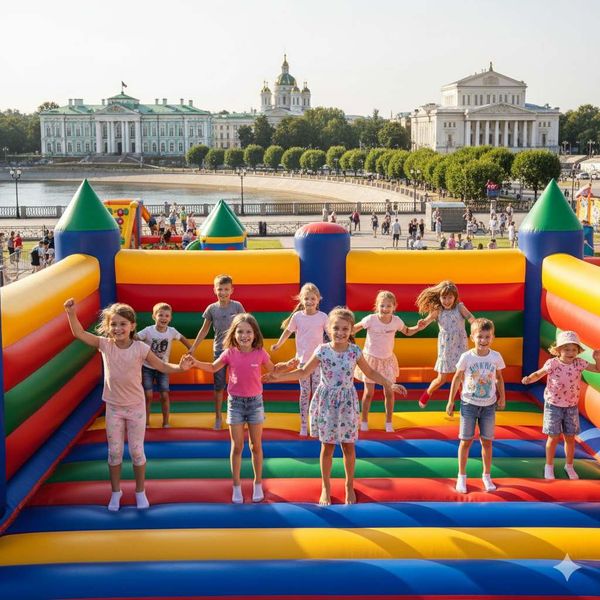 Надувной батут в Твери: купить у производителя с доставкой