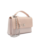 Сумка через плечо Re-lock Calvin Klein - пудро-розовый(K60K611755)