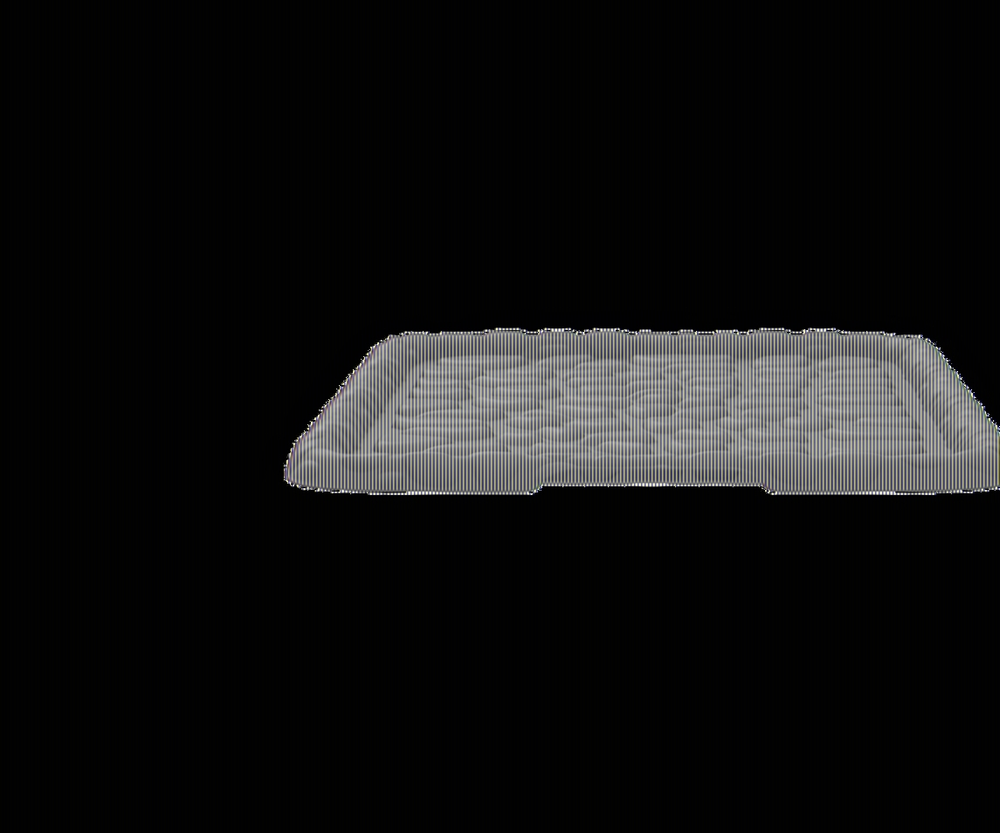 Лоток для обуви Камни 71×39×2,5см
