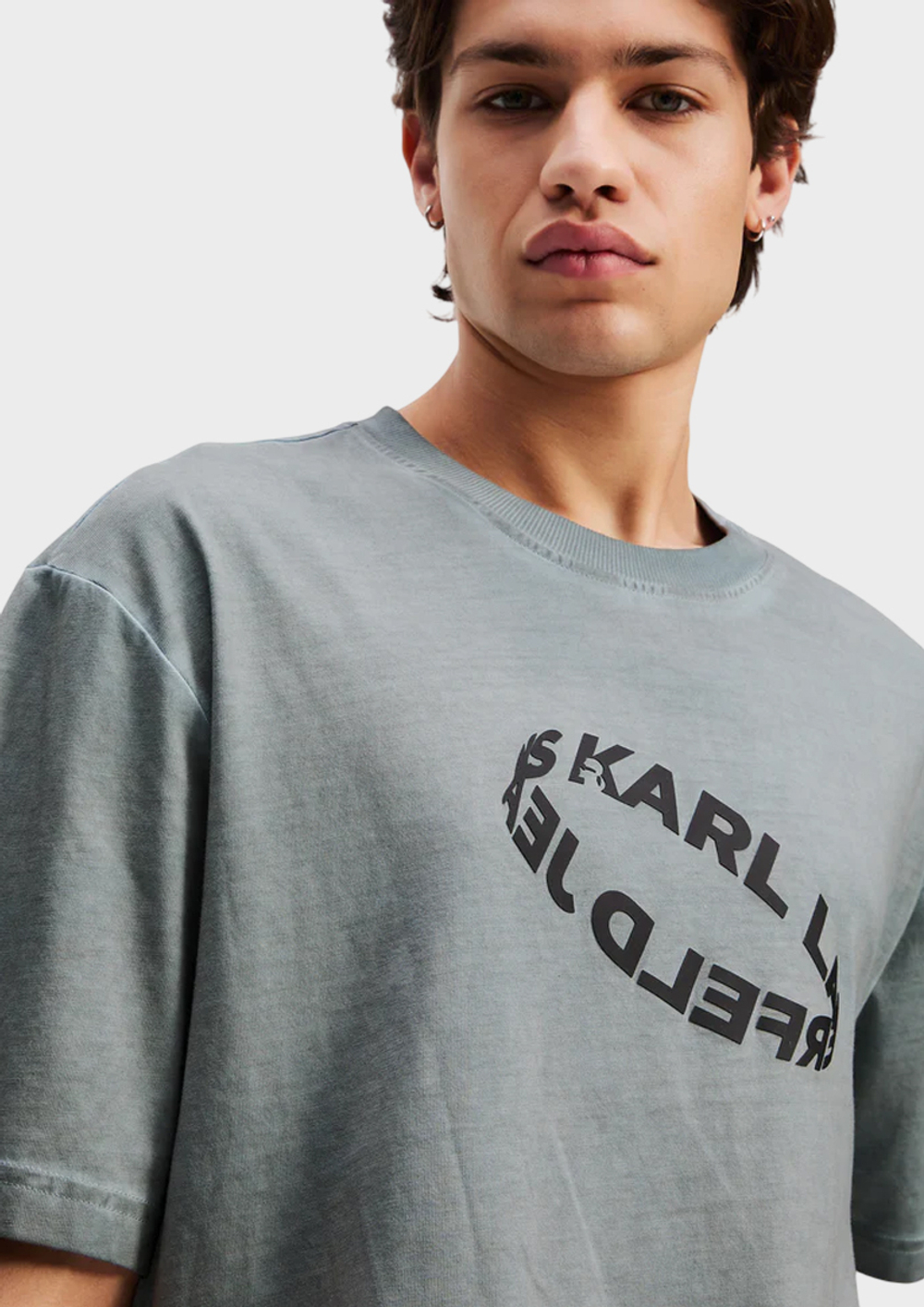 Футболка KARL LAGERFELD JEANS Relax Washed Tee