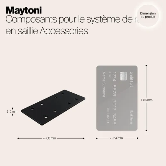 Коннектор прямой Accessories for tracks S35 TRA004C-21S Maytoni