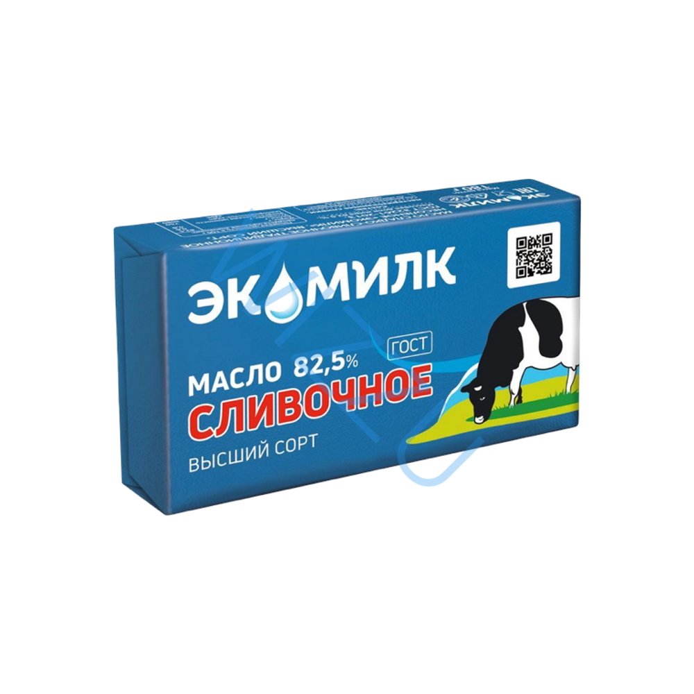 Масло Сливочное 82,5% Экомилк 330г