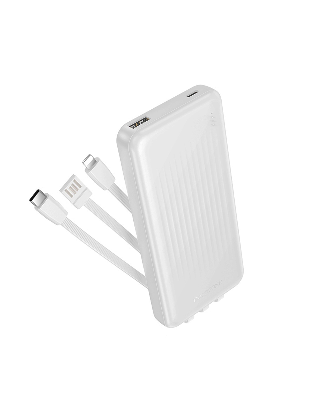 Внешний аккумулятор BOROFONE BJ79 10000 mAh с кабелями