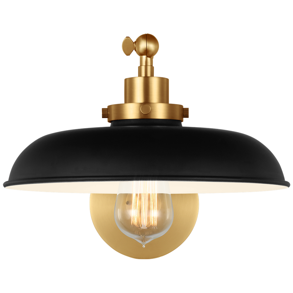 Настенный светильник Visual Comfort Wellfleet Single Arm Wide Task Sconce
