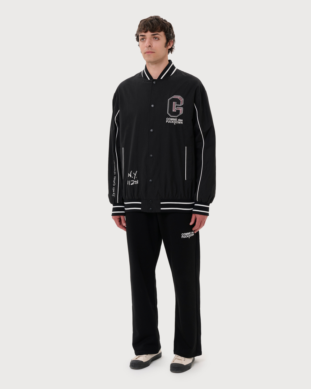 COMME DES FUCKDOWN БОМБЕР ЧЕРНЫЙ
