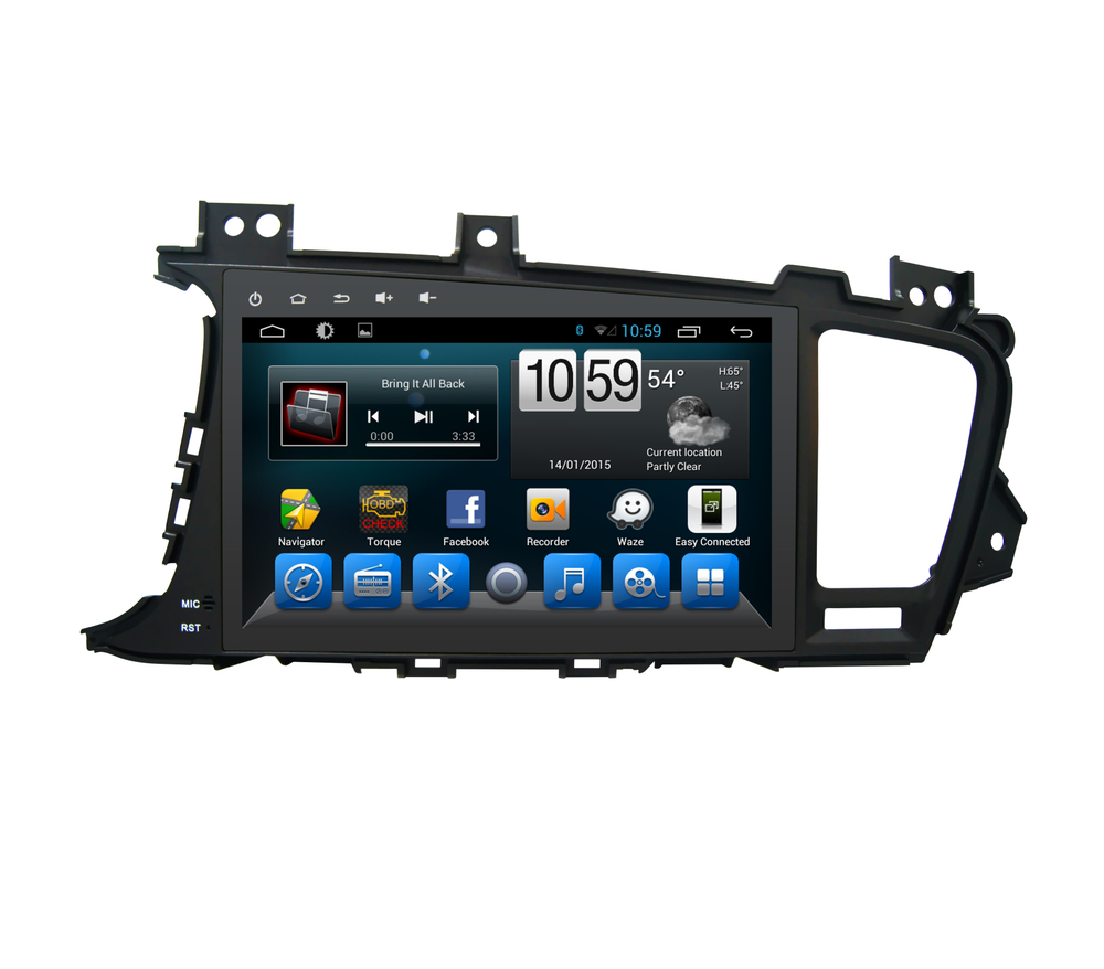 Установочный комплект для KIA Optima/K5 2010-2013, дорестайл  KUBERG KR-9045-T8