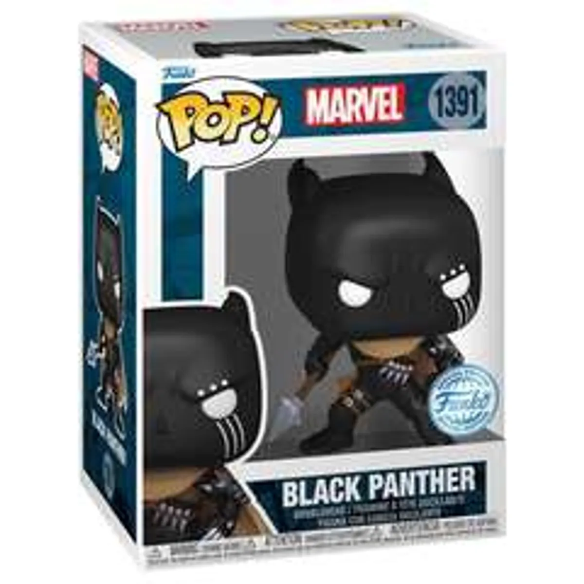 Funko POP! Marvel. Black Panther (Exc) (1391)