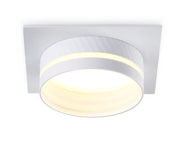 Встраиваемый точечный светильник 1*GX53 TN5221 WH белый GX53 Acrylic tech Ambrella