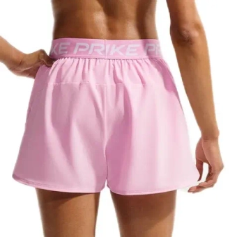 Женские Шорты теннисные Nike Pro 2in1 - pink rise/white