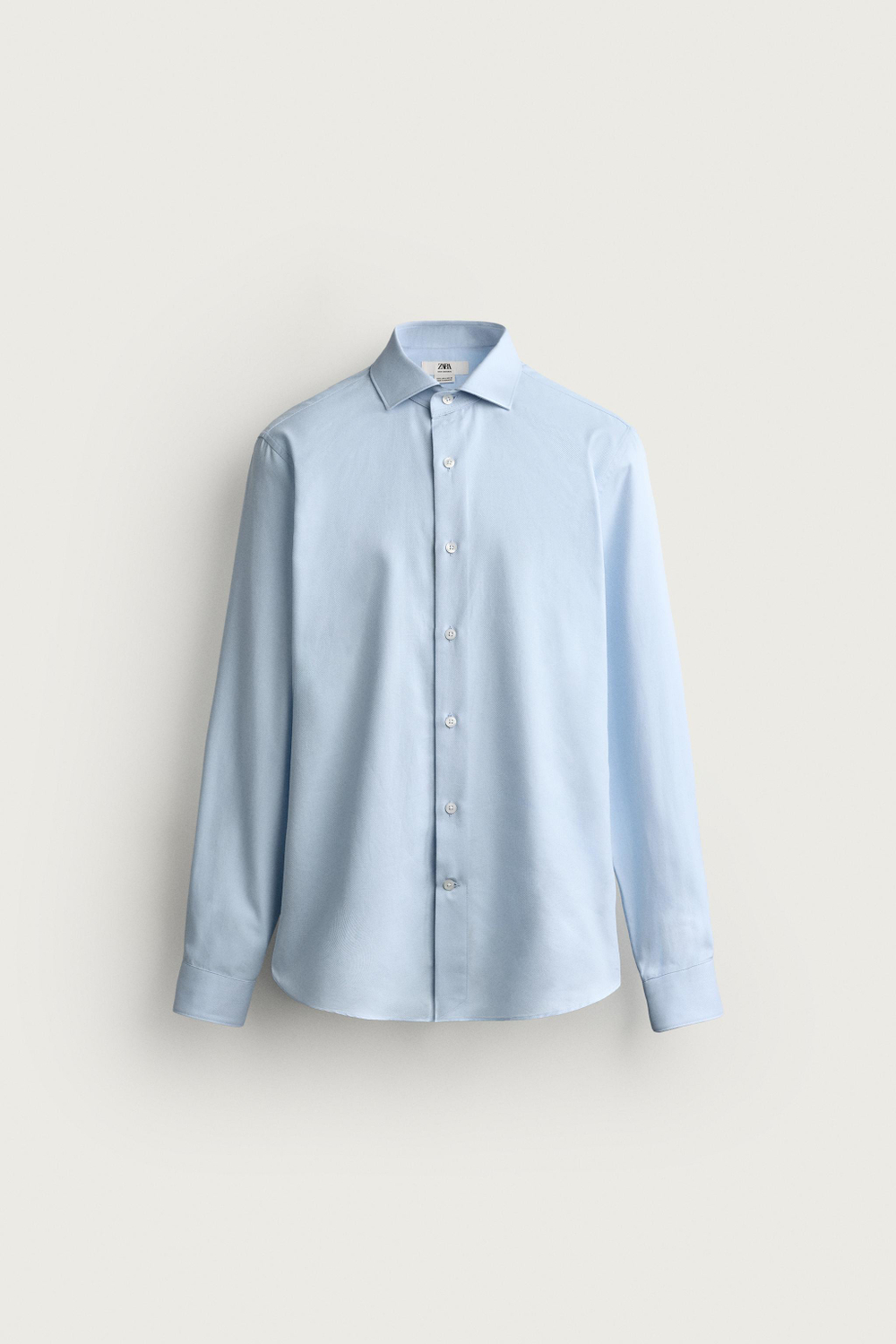 РУБАШКА REGULAR FIT ИЗ ХЛОПКА — ZARA