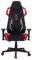 Кресло игровое Cactus Cs-Chr-090 черный/красный экокожа/сетка крестов. нейлон