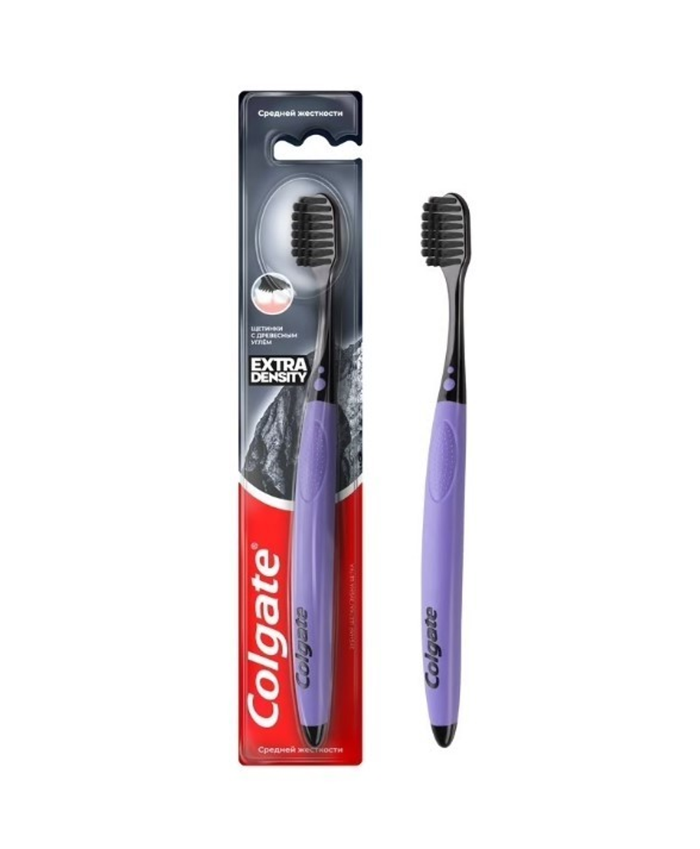 Зубная щётка Colgate Extra Density (средняя жёсткость)