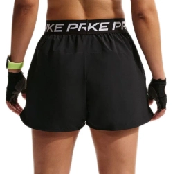 Женские Шорты теннисные Nike Pro 2in1 - black/white