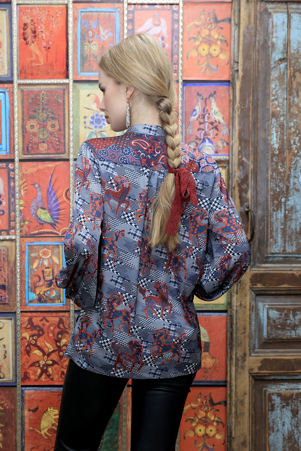 Blouse "Marusya. Koniki"