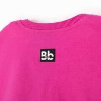 Футболка укороченная "Bb team pink" подростковая