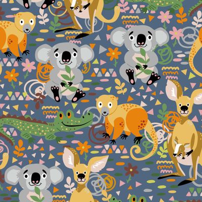 Коалы, кенгуру, обезьянки и крокодилы