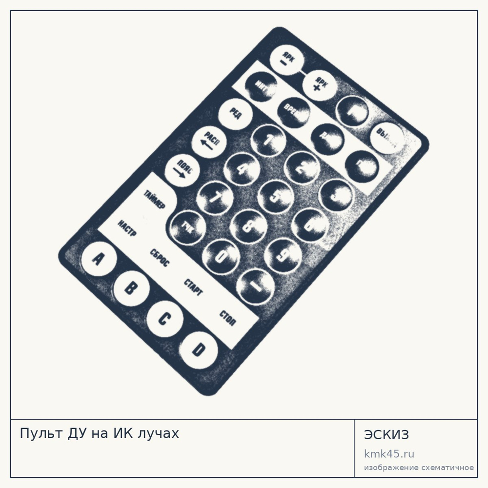 Пульт ДУ на ИК лучах — от 1 000 ₽