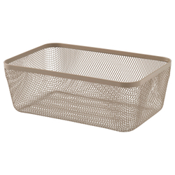 IKEA 365+  (ИКЕА 365+)  -  Корзина для продуктов - металл/светлый серо-коричневый 30x20x11 см