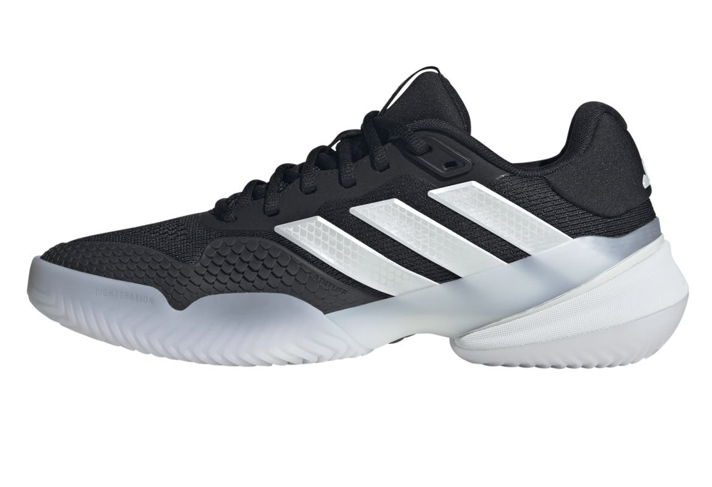 Мужские кроссовки теннисные Adidas Barricade 14 M - core black/zero metalic/lucid red