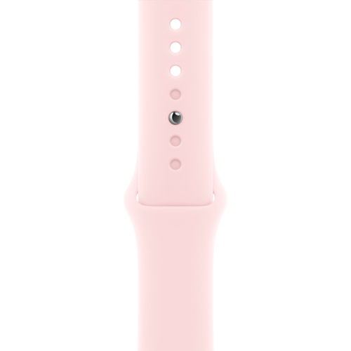 Умные часы Apple Watch Series 9 GPS, 41mm, Aluminium Case with Sport Band S/M, Pink (Розовый)
