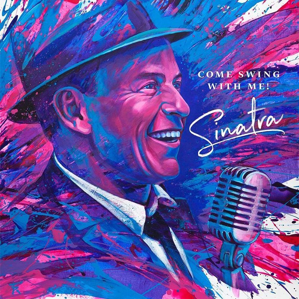Frank Sinatra - Come Swing With Me! Coloured Blue Vinyl, LP. Новая запечатанная виниловая пластинка