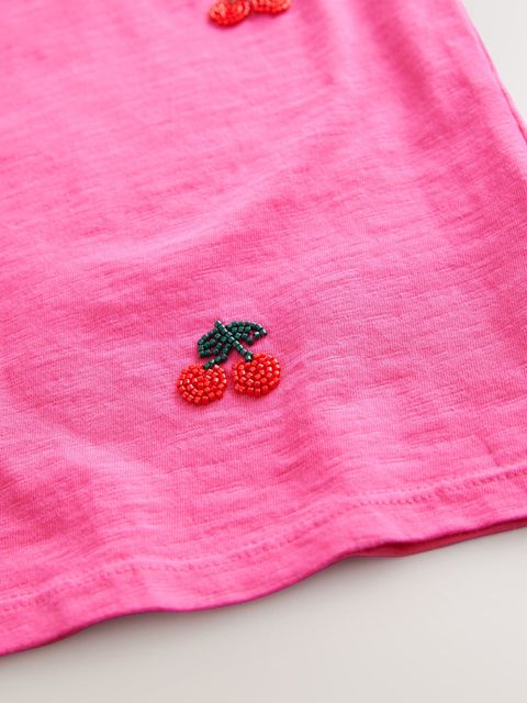 Футболка для девочки Next E44-438, Фуксия