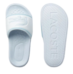 Сланцы Lacoste Serve Slide Dual - white/light blue