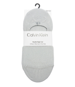 Носки/носки-следы 2 пары Calvin Klein - серый(701232644)