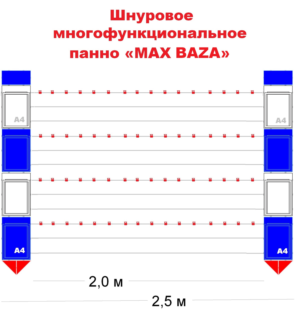 Панно MAX PRO. Оформление школьных кабинетов, выставок