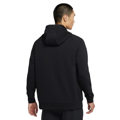 Мужская теннисная кофта Nike Dri-Fit Hoodie PO Swoosh M - black/white