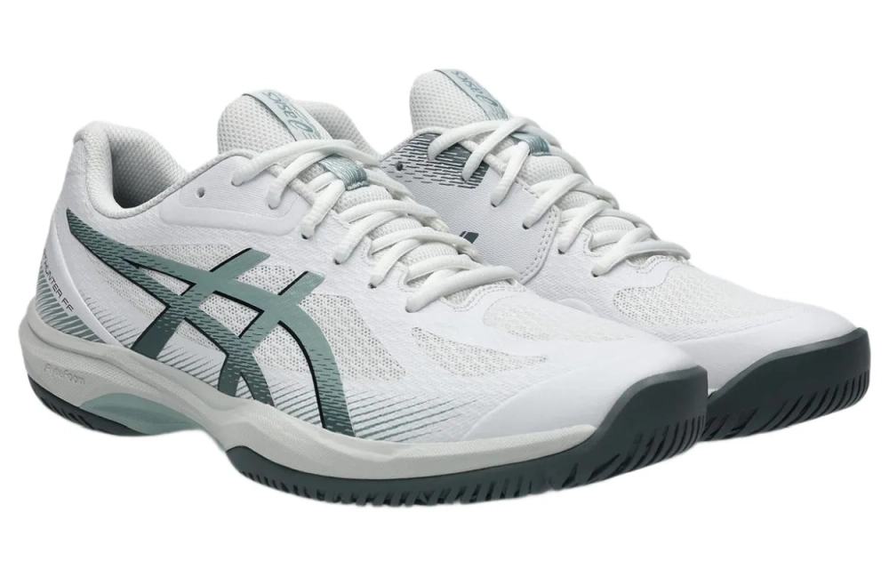 Мужские кроссовки для сквоша/бадминтона Asics Court Hunter FF - white/ocean haze