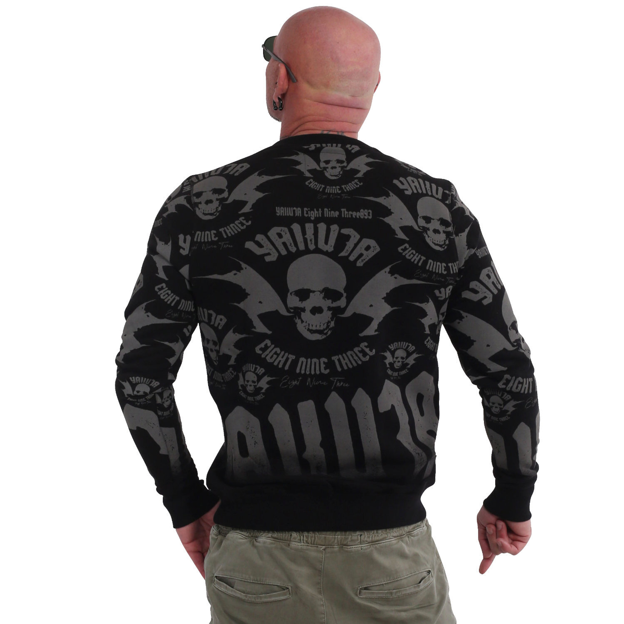 Толстовка YAKUZA Metal System Pullover Black