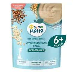Каша безмолочная ФрутоНяня мультизлаковая 190г