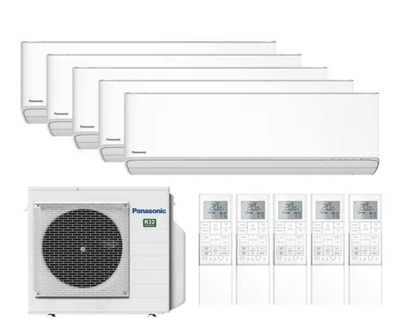 Мульти сплит-система Panasonic 5 x CS-Z20ZKEW / CU-5Z90TBE