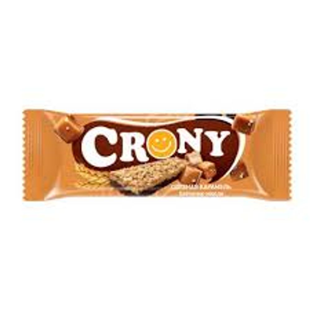 Батончик-мюсли Crony Соленная карамель 50гр
