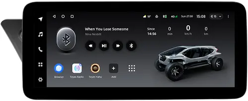 Магнитола для Mercedes-Benz E W212 седан левый руль 2009-2012 NTG 4.0 - Teyes LUX ONE монитор 12.3", Android 10, Быстрая, CarPlay, 4G SIM-слот