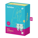 Satisfyer Feel confident Menstrual Cup Набор менструальных чаш